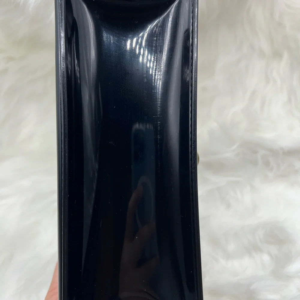 Cross Body Rockstud Black Bag Size 8” 6” 3”